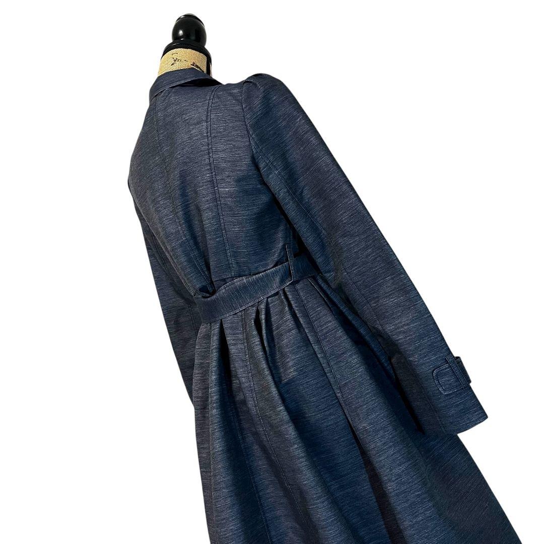 【新品】【40】TO BE CHIC デニム風 コート レディース