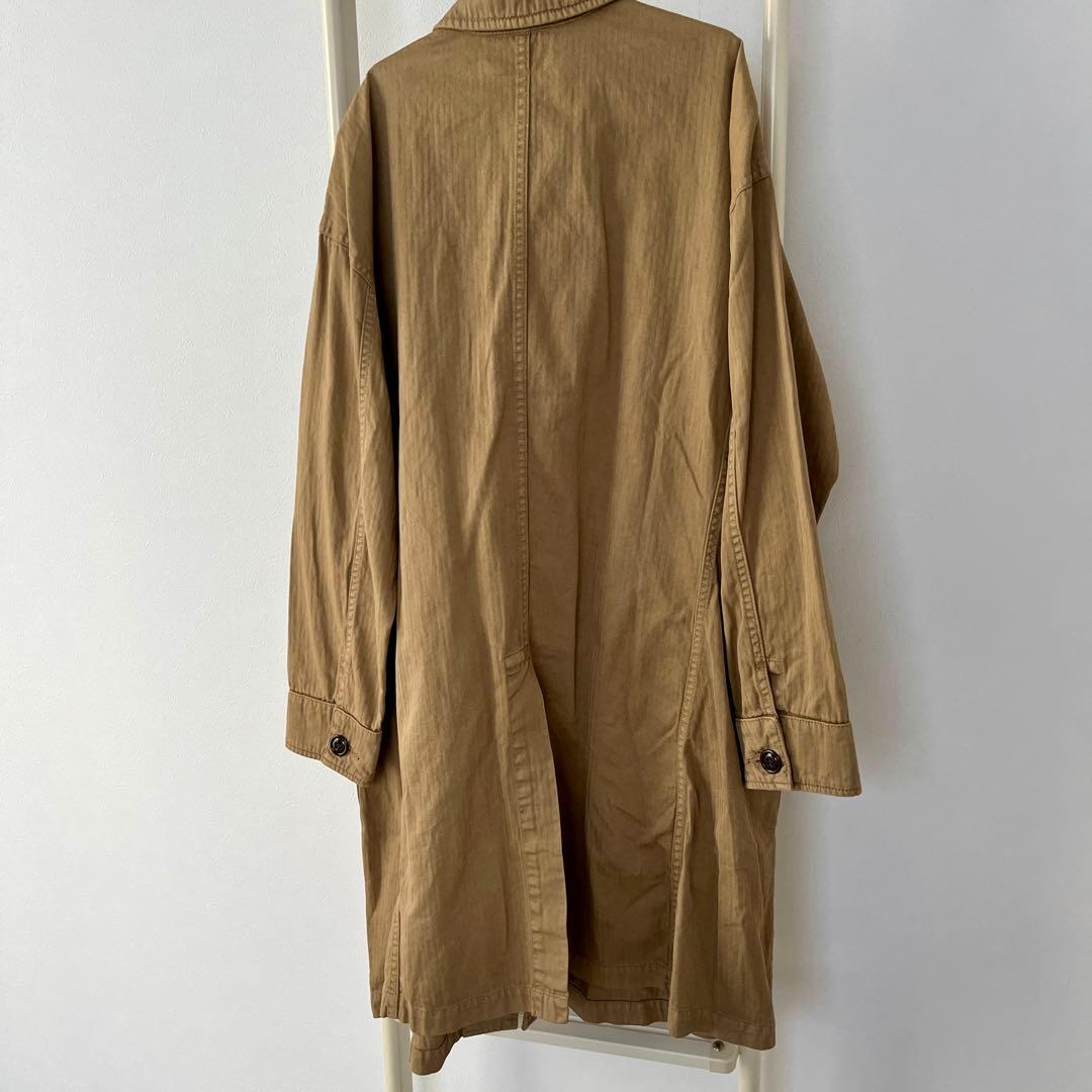 [新品] デニムダンガリー コート　02 160 ベージュ
