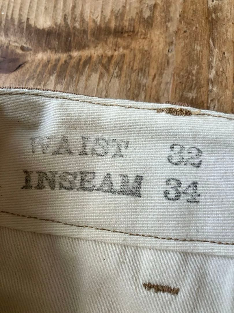 BUZZ RICKSON'S バズリクソンズ チノパン W32 ワイド 日本製