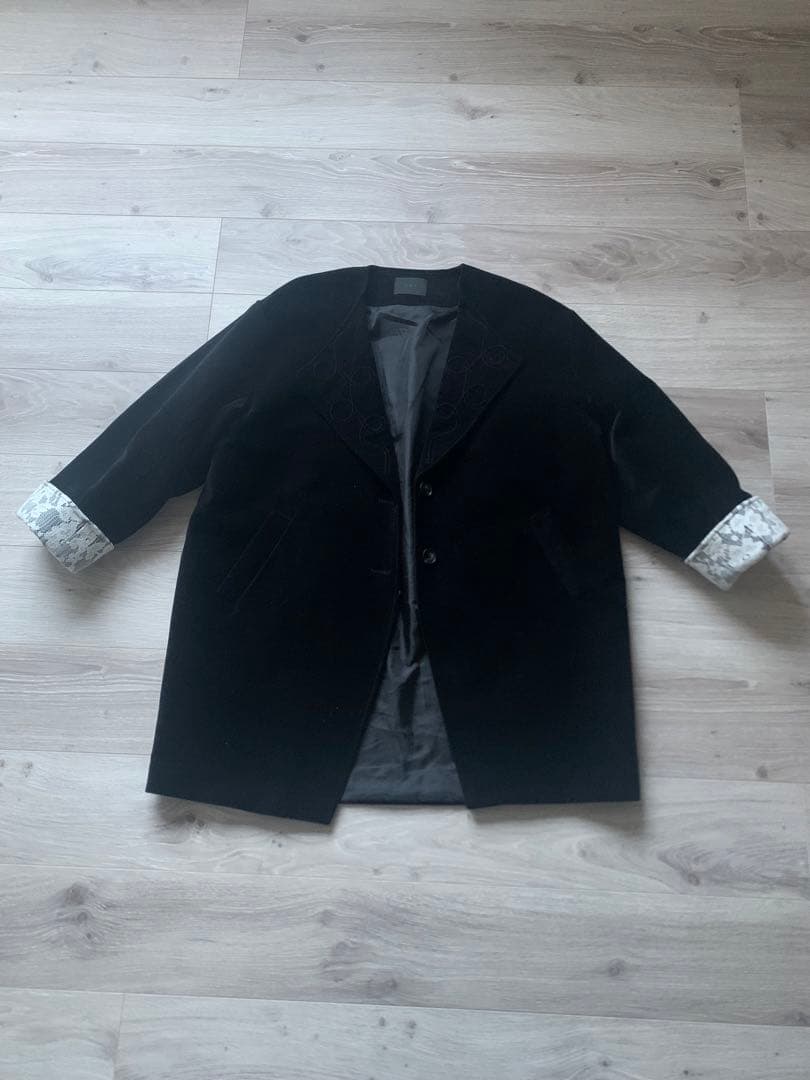 ⭐️完売商品⭐️KBF ベロアBIGジャケット ブラック