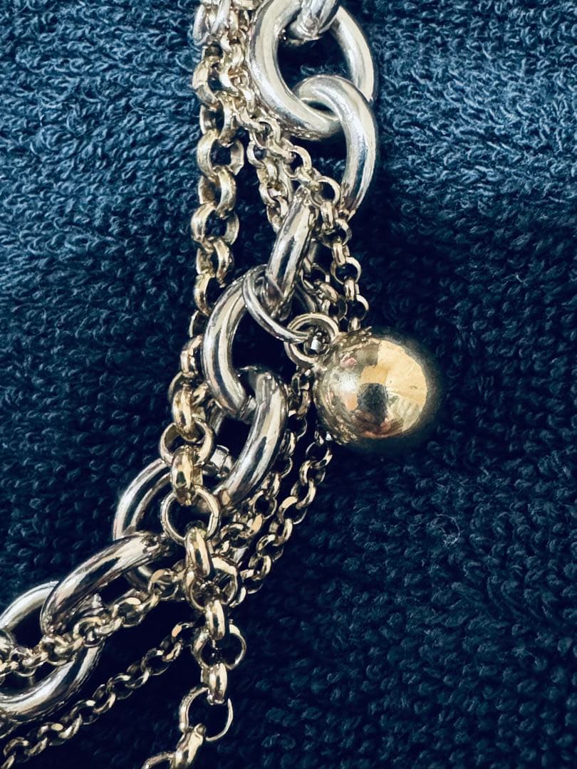 Justine Clenquet シルバー/ゴールド　チョーカー　ネックレス