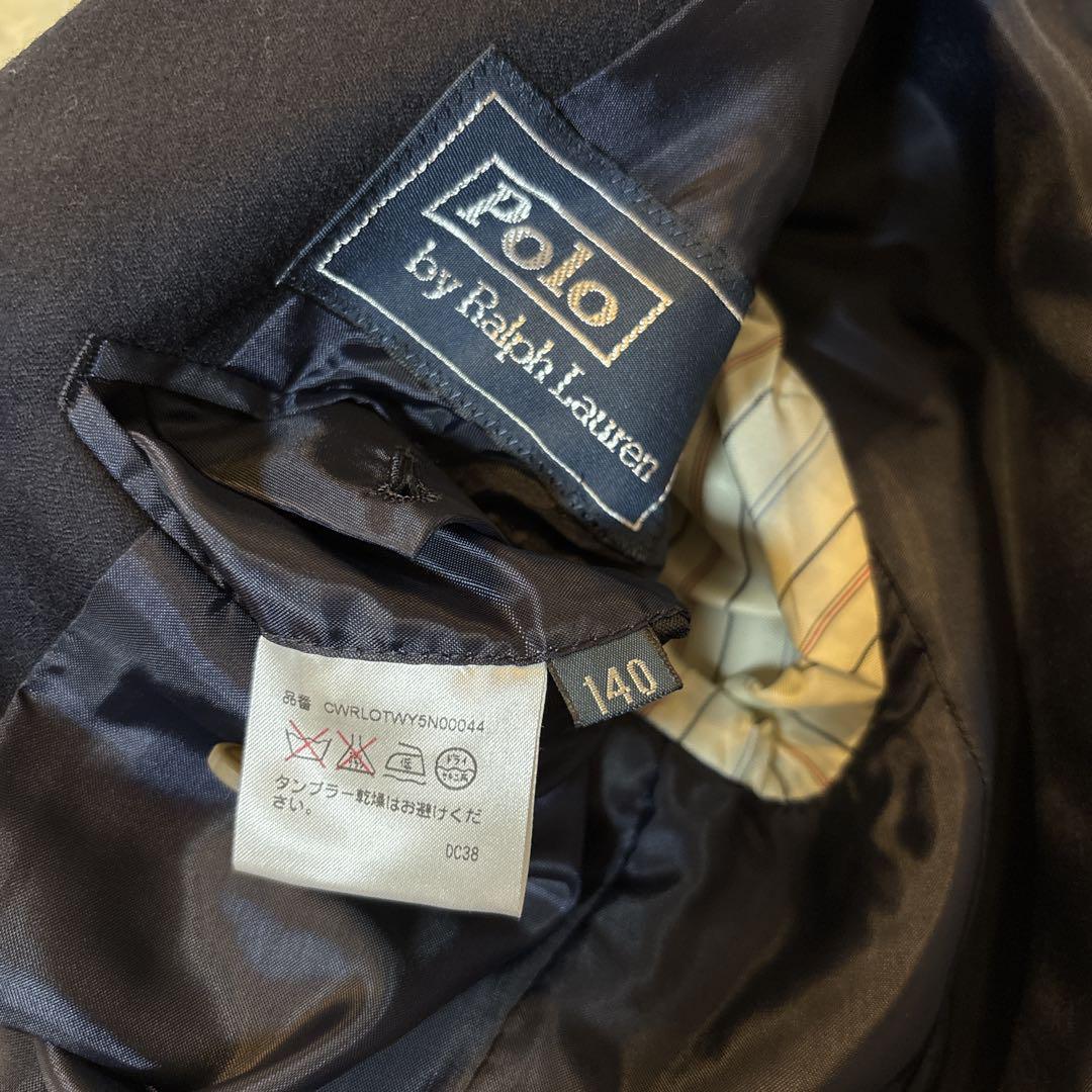 未使用級＊ポロラルフローレン　4点セット　フォーマルスーツ　紺ブレ　金ボタン