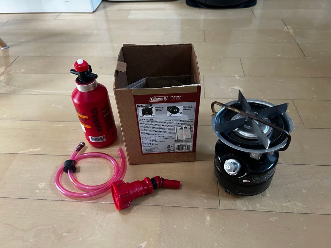 Colemanフェザーストーブ　セット