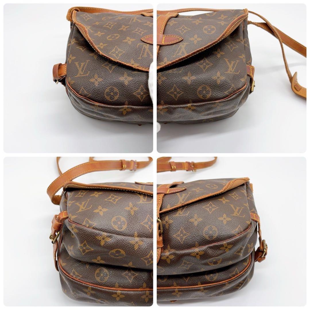 LOUISVUITTON ルイ ヴィトン モノグラム ソミュール30ショルダー