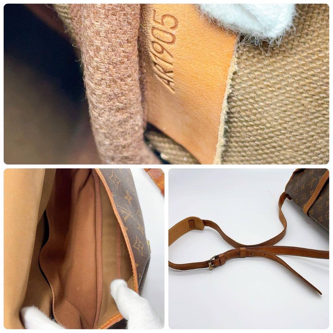 LOUISVUITTON ルイ ヴィトン モノグラム ソミュール30ショルダー