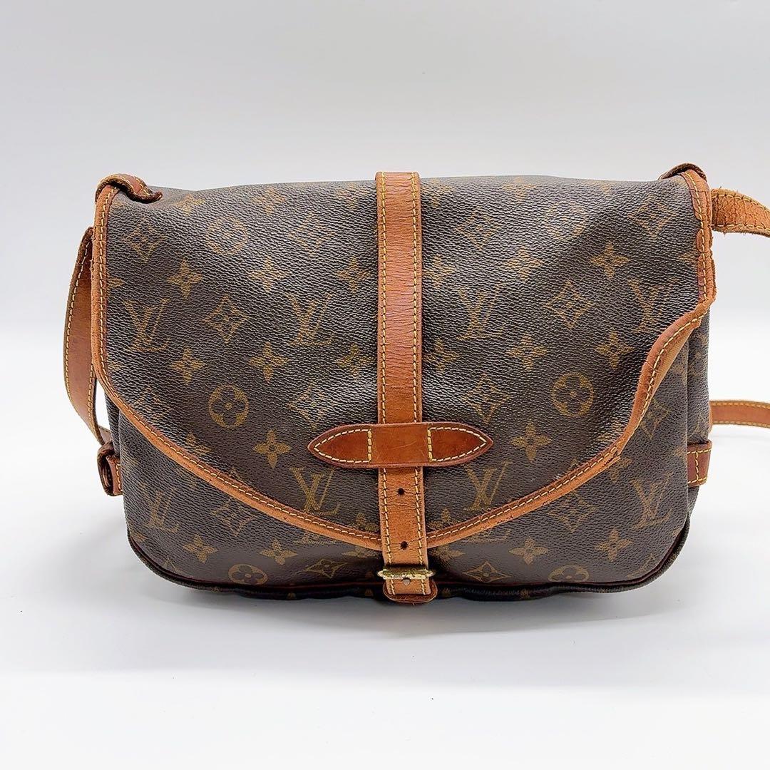 LOUISVUITTON ルイ ヴィトン モノグラム ソミュール30ショルダー