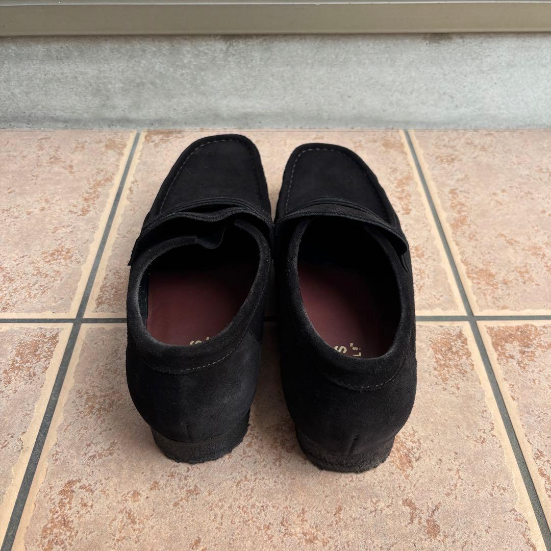 CLARKS ORIGINALS ブラック モカシン 27.5㎝