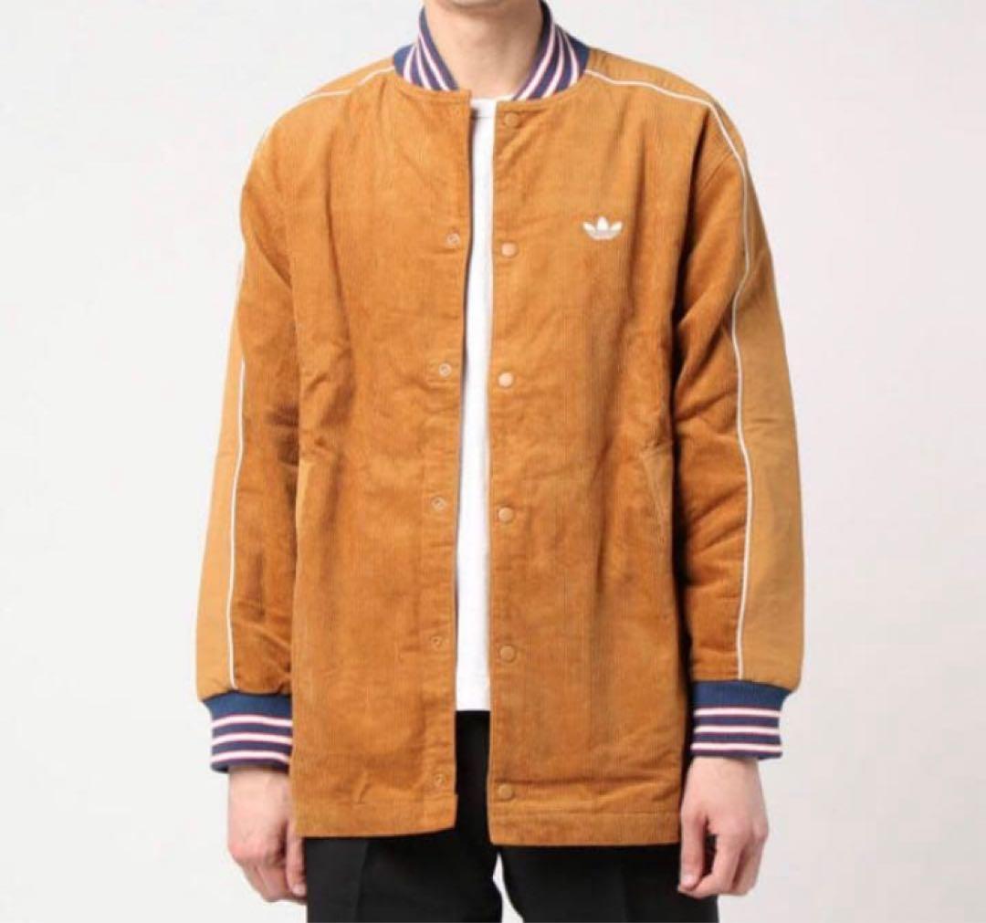 アディダスブルゾンコーデュロイ