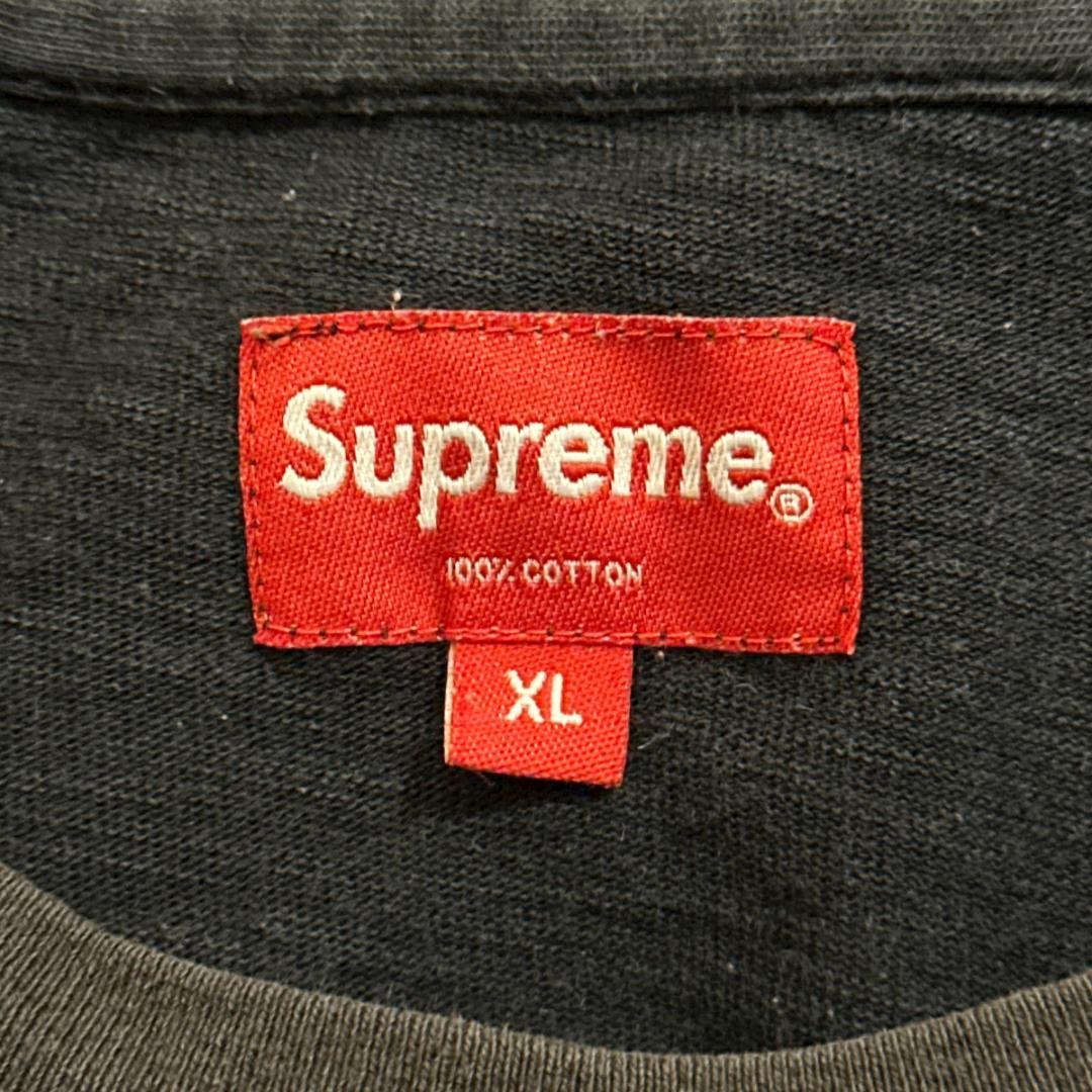 Supreme　Tシャツ　黒　サイズXL　HR1167