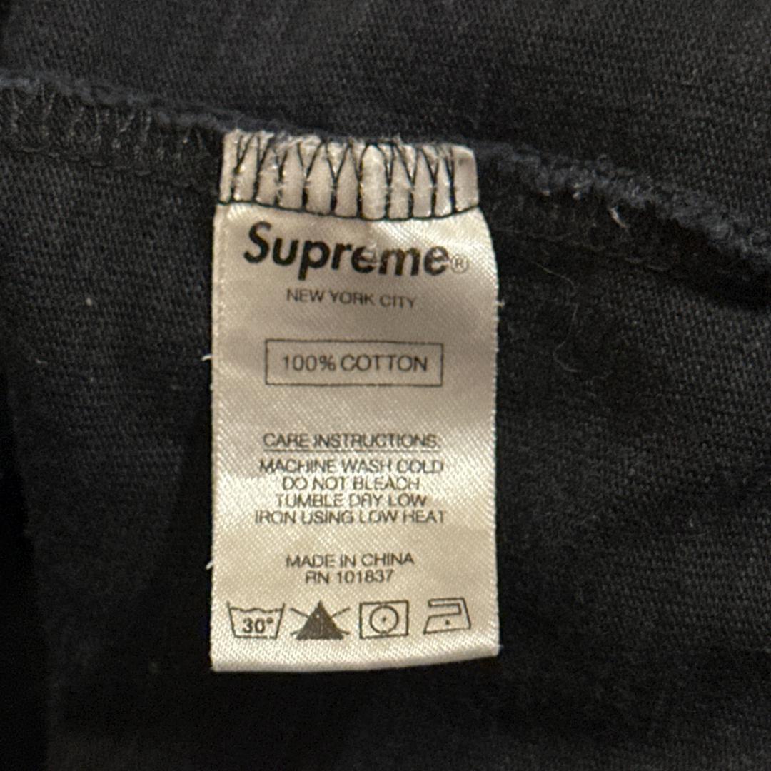 Supreme　Tシャツ　黒　サイズXL　HR1167