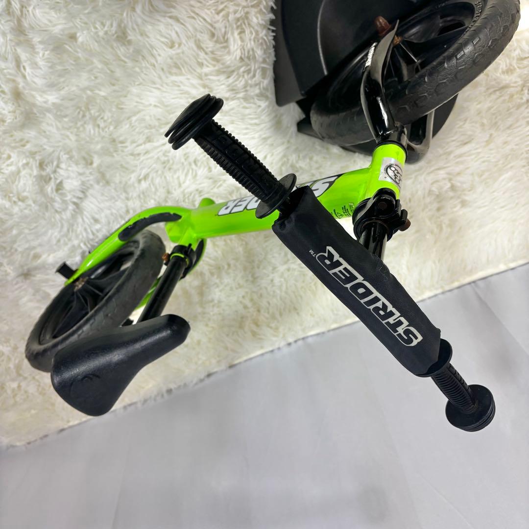 【美品】STRIDER ストライダー　グリーン　緑　バランスバイク