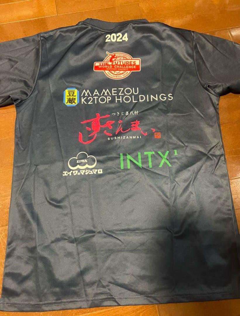 中央大学 バレーボールチーム シャツ 2024