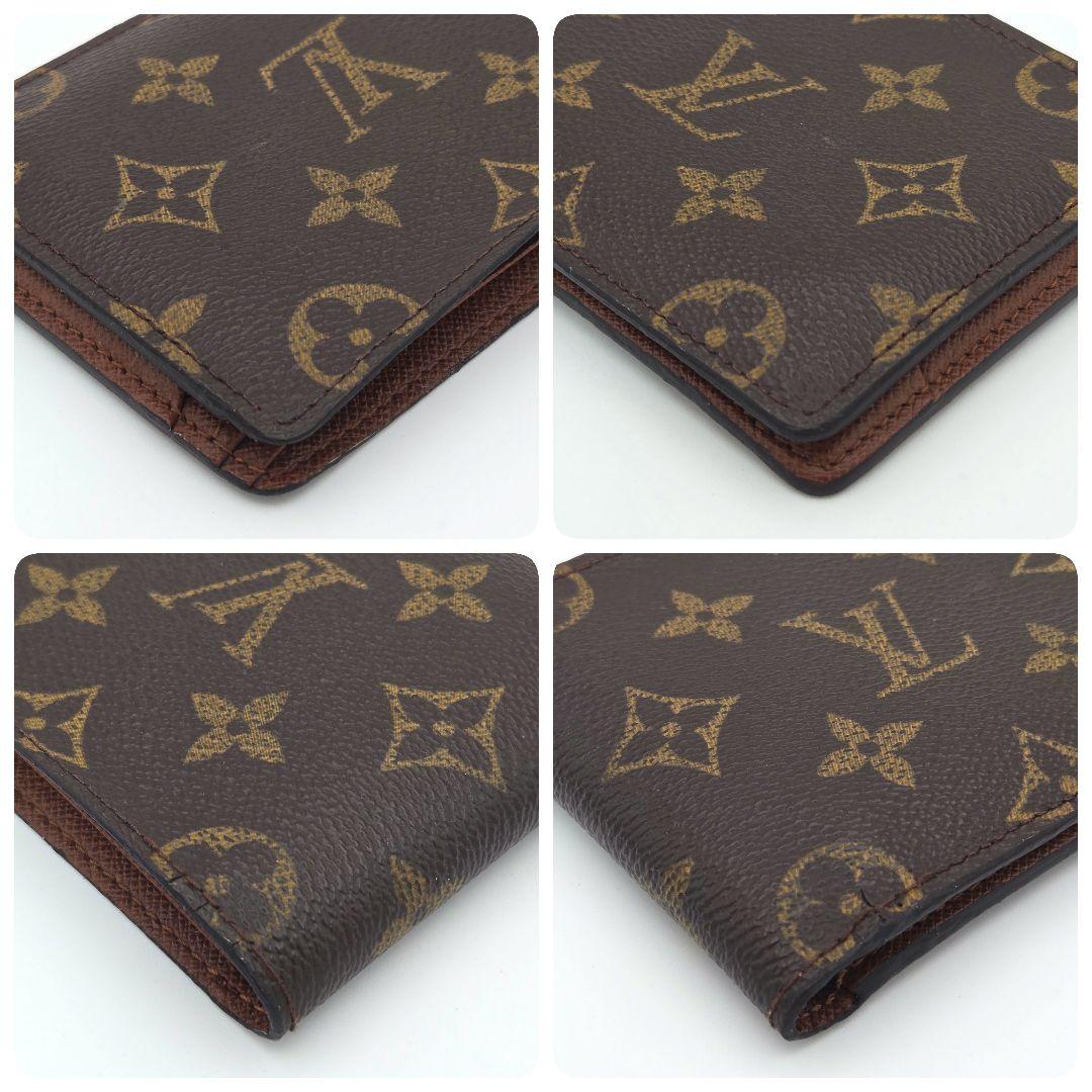 ルイヴィトン ポルトフォイユ ミュルティプル 二つ折り財布 札入れ モノグラム