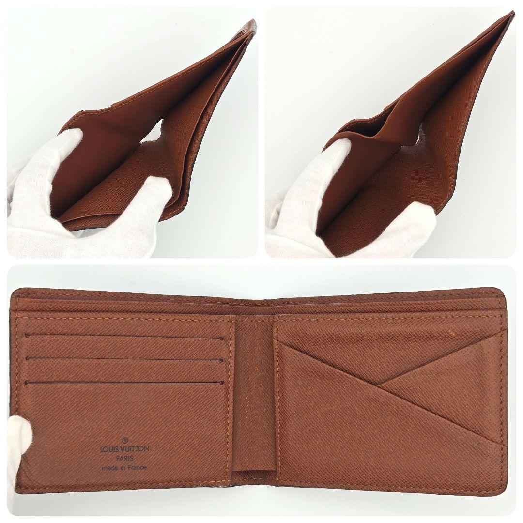 ルイヴィトン ポルトフォイユ ミュルティプル 二つ折り財布 札入れ モノグラム