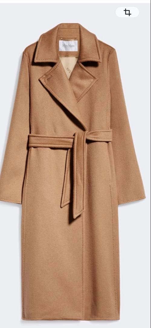 新品未使用マックスマーラ　マニュエラ34 キャメル2025年AW