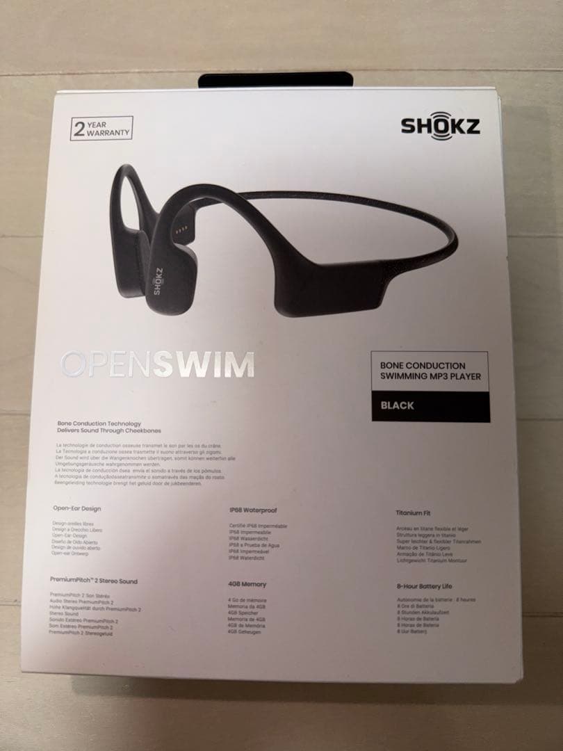 shokz openswim ショックス オープンスイム