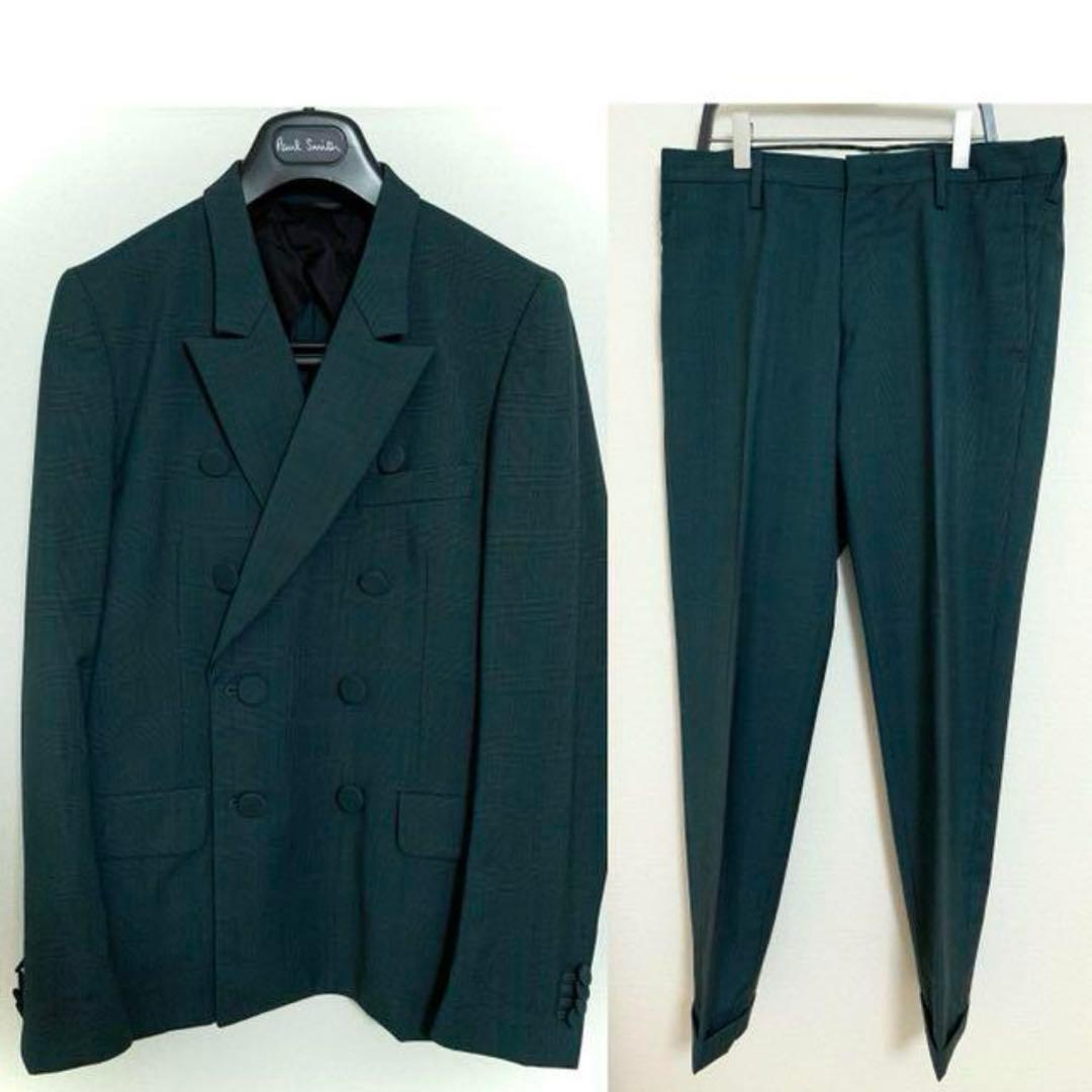 Paul Smith 　ポールスミス　セットアップ　スーツ　モスグリーン