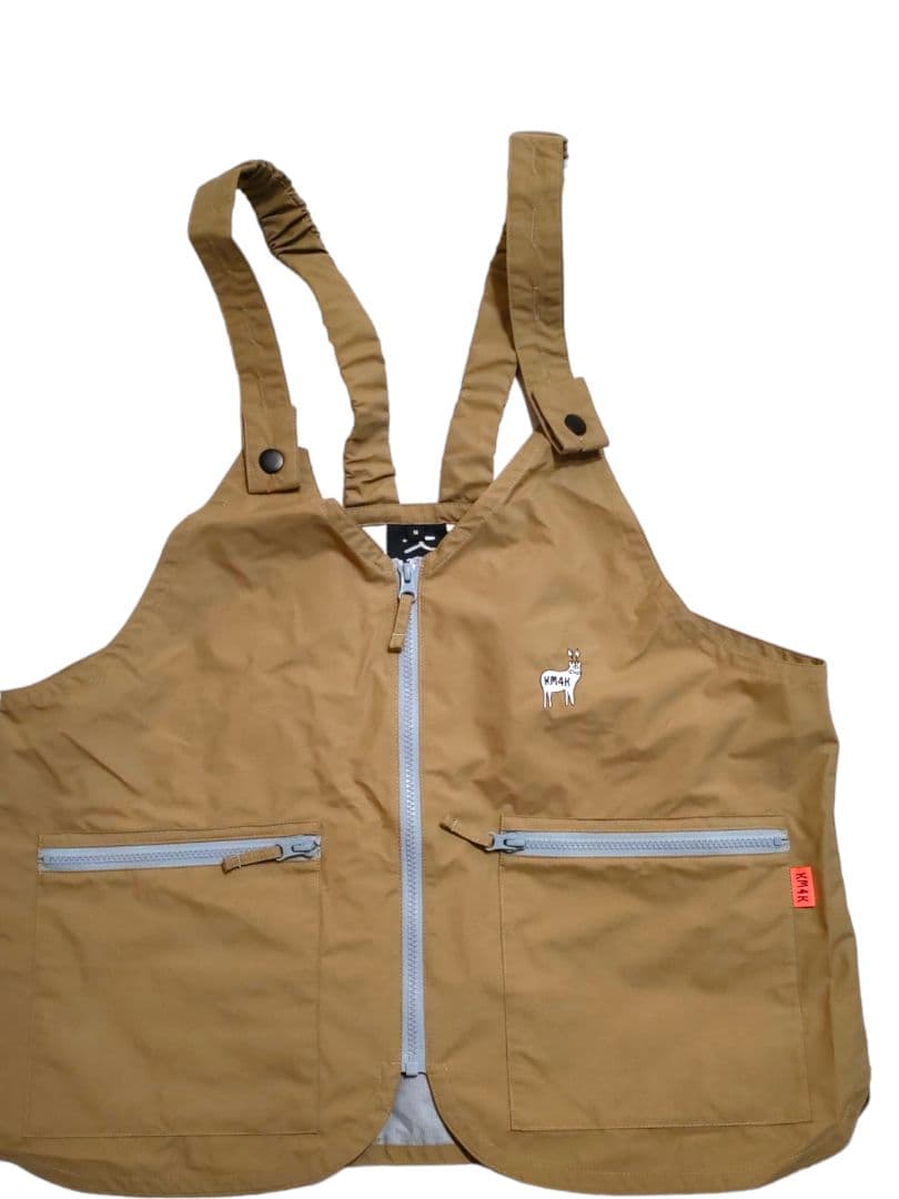 KM4K カモシカ　ベスト　M 　ベージュ