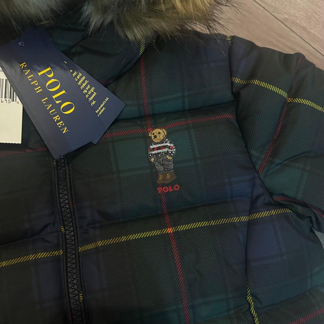 ♡新品タグ付ポロベア　ダウンジャンパー6X 120cm♡