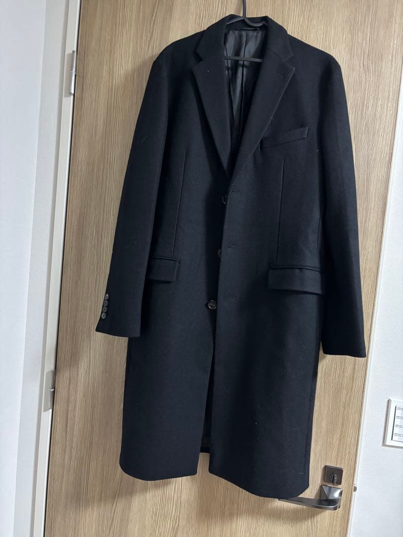 KATHARINE HAMNETT ブラック チェスターコート XL