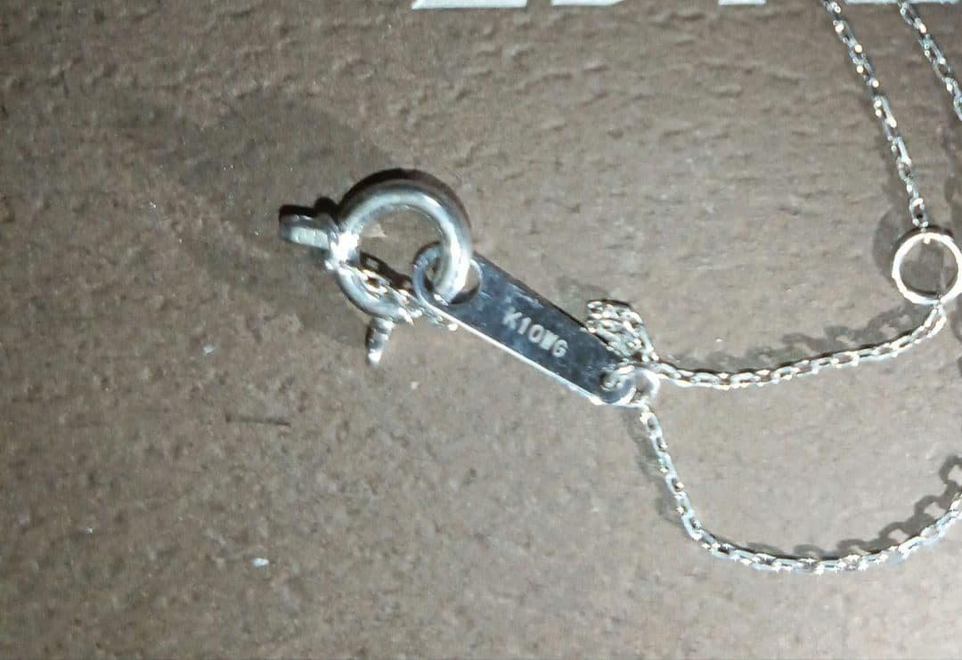 あ*ん様 新品未使用 ESTELLE K10ダイヤモンドネックレス 刻印 商品説