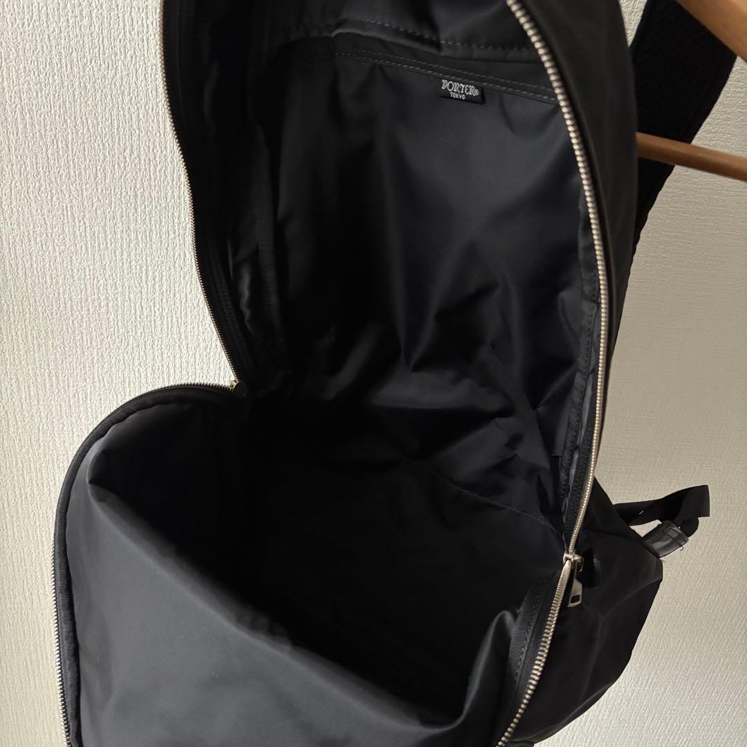 PORTER × foot the coacher デイパック リュック 鞄 黒