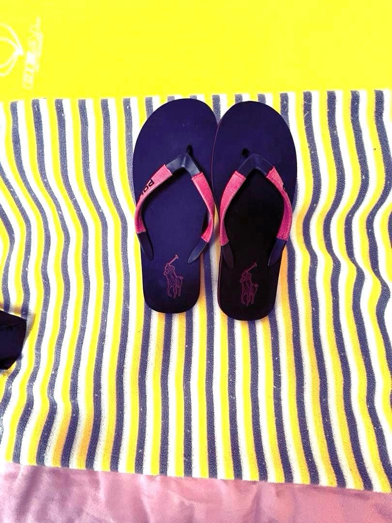 ①ボディボード2種類②カバー③RLビーチサンダル④NIKEハーフパンツ2種類他