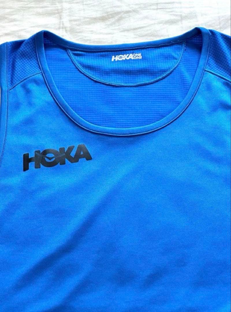 HOKA ホカオネオネ GLIDE SINGLET タンクトップ ランニング M