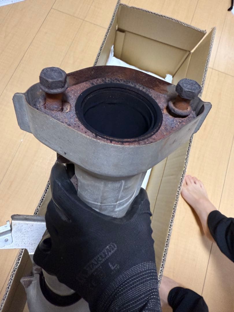 ランサーエボリューションファイナルエディション純正触媒