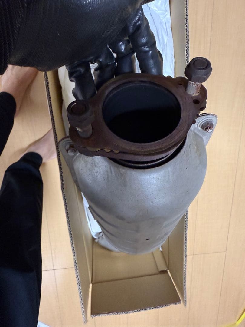 ランサーエボリューションファイナルエディション純正触媒