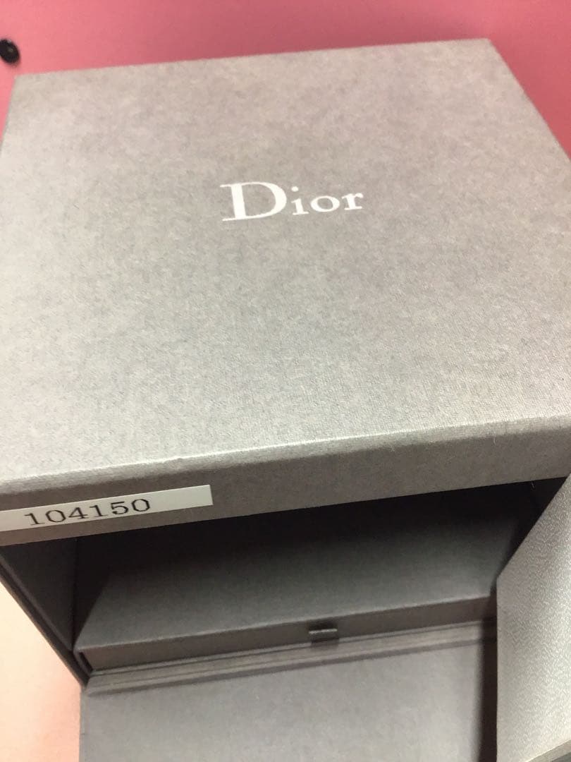 Christian Dior レザーベルト時計 D104-150