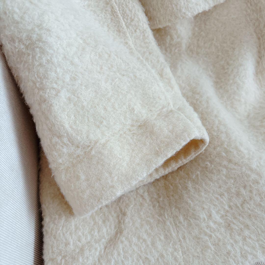 ジャケット・アウター OUNCE high neck double handmade coat