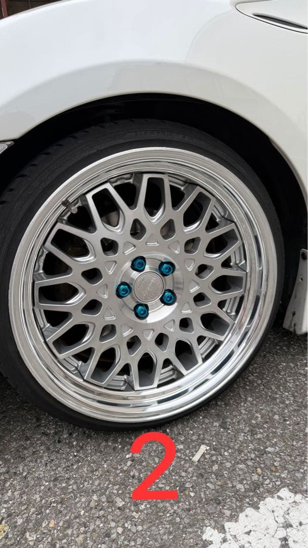 シーカー　18インチpcd100 5穴　4本