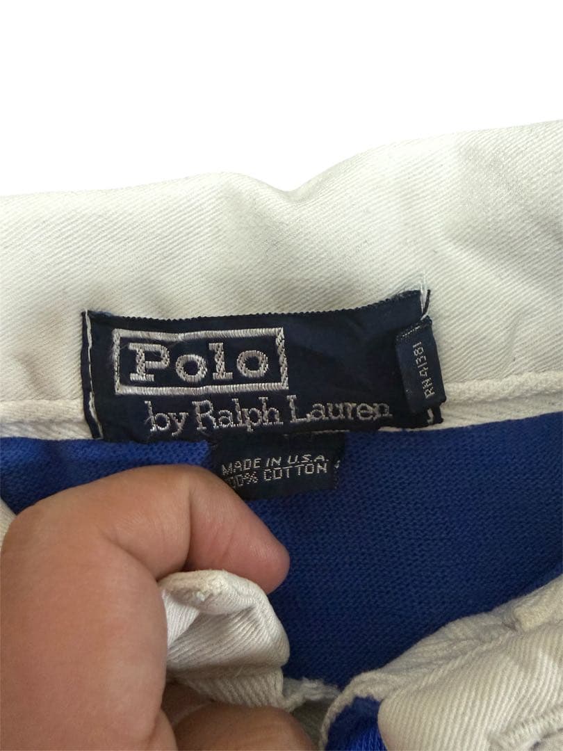 90s POLO RALPH LAUREN ラガーシャツ USA製