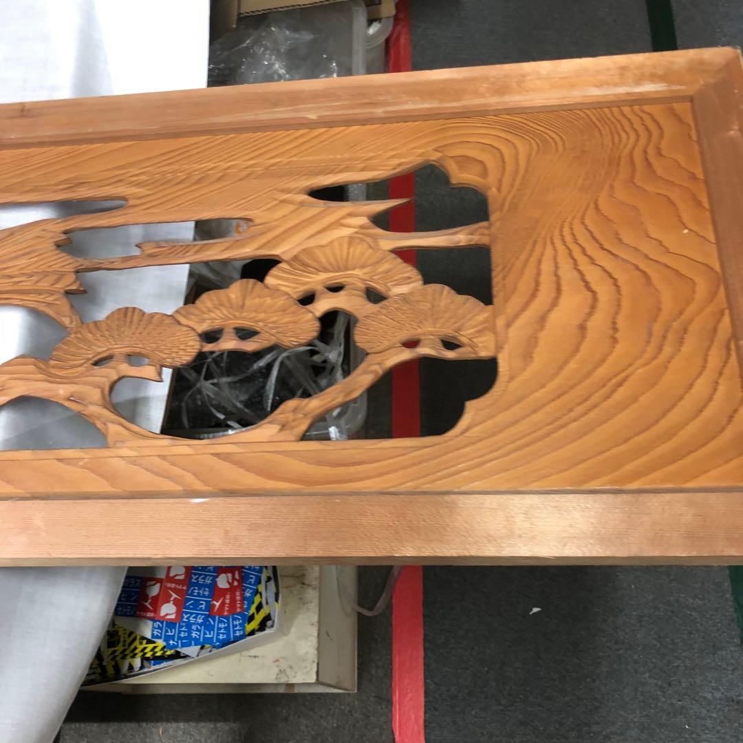 欄間　木製彫刻インテリア装飾品