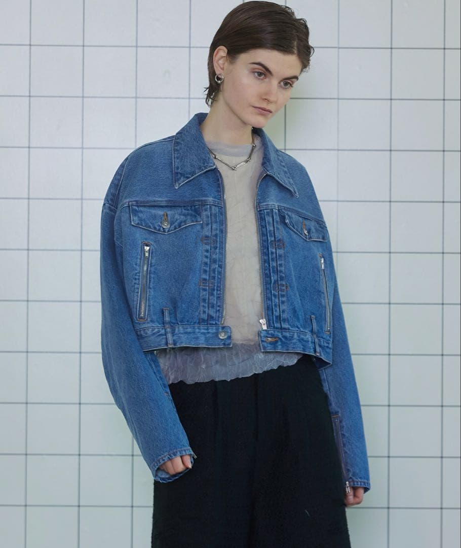 【MAISON SPECIAL】 Multiway Denim Coat