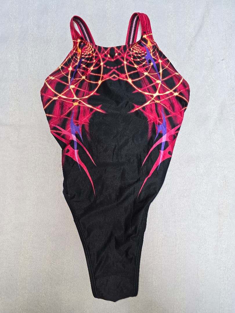 アシックス　ハイドロSP　競泳水着　レア　強光沢　ハイレグ