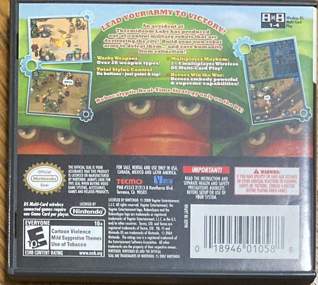 DS対戦セット：ROBOCALYPSE（北米版）
