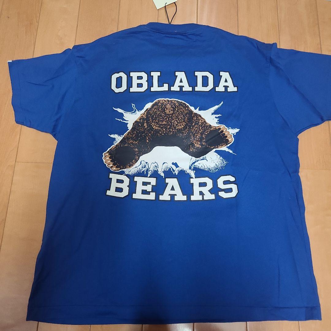 Oblada オブラダ　クマ グラフィック Tシャツ 半袖　新品未使用　タグ付き