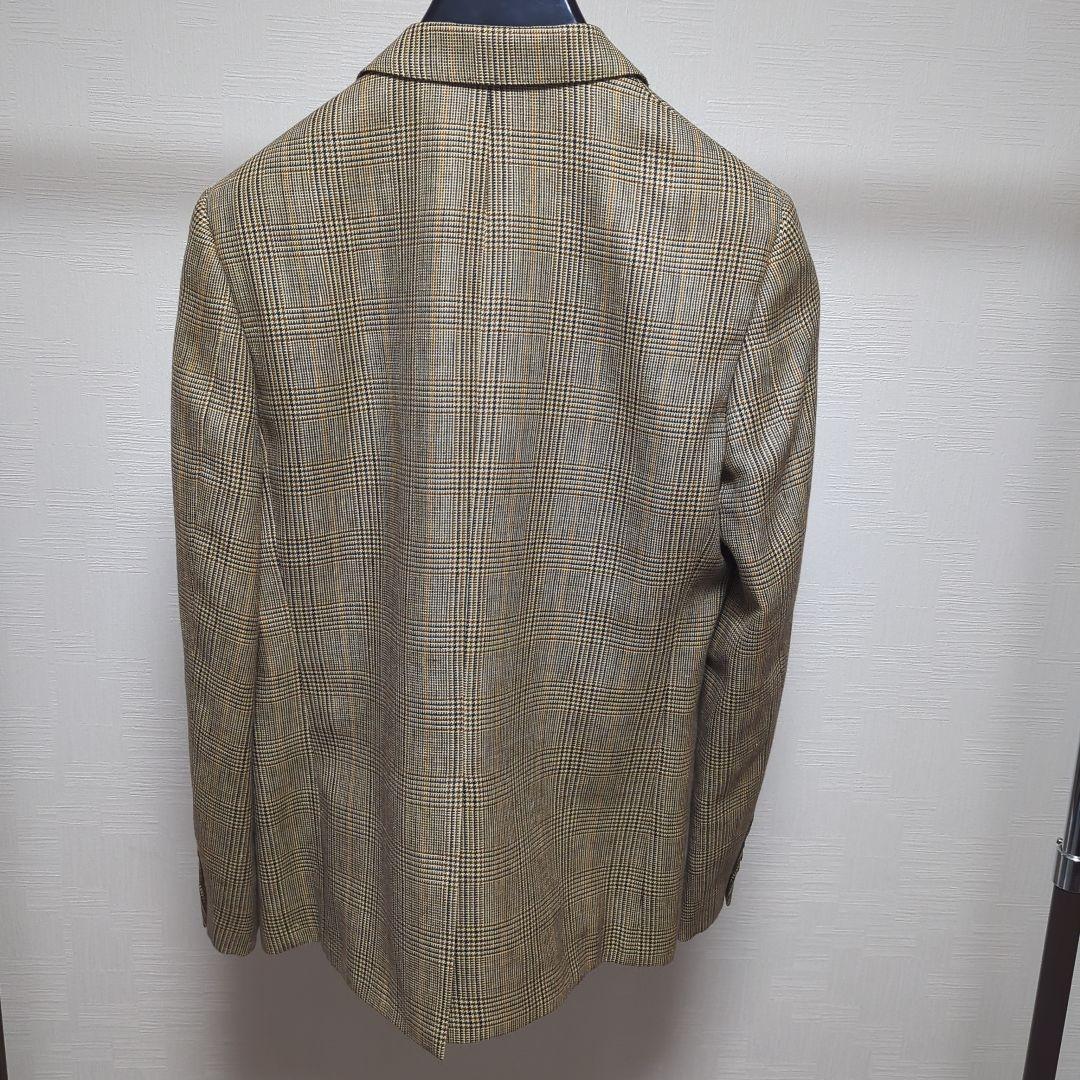 CELINE グレンチェック柄 テーラードジャケット 40