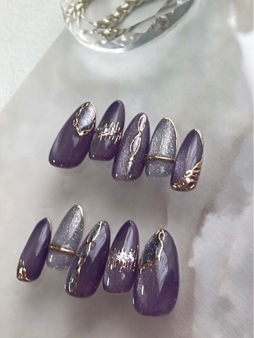 【専用】オーダーネイルチップ　4点