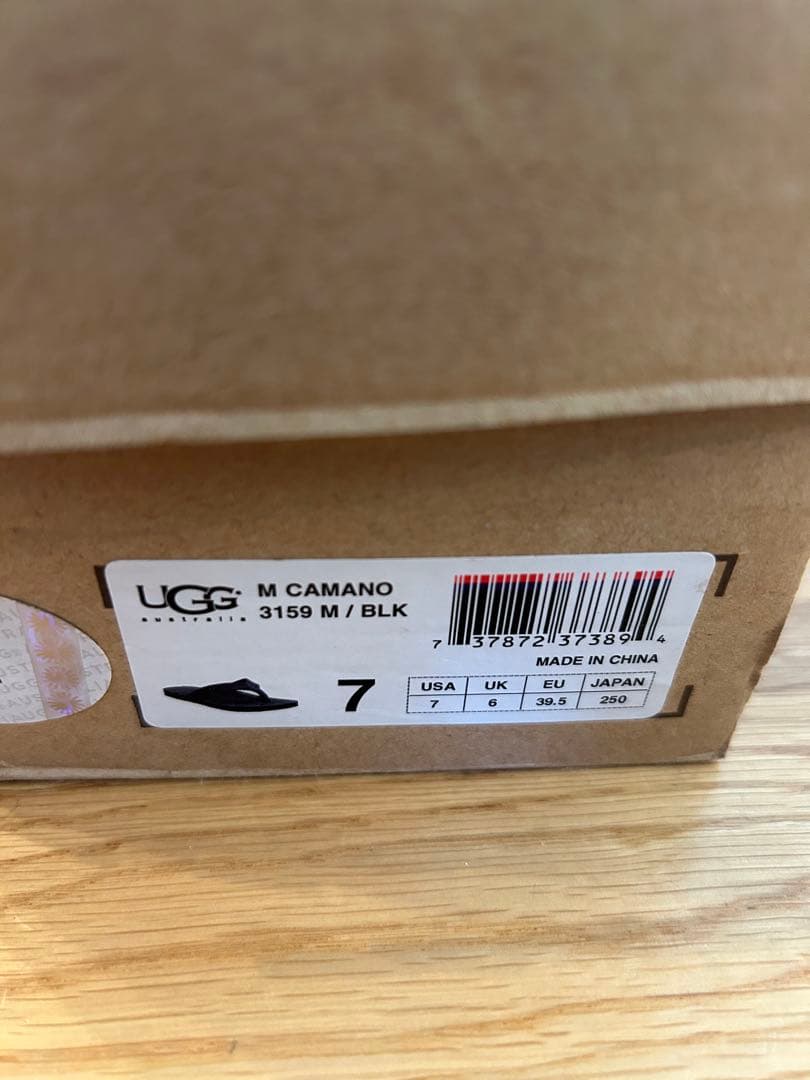 UGG ビーチサンダル　ブラック