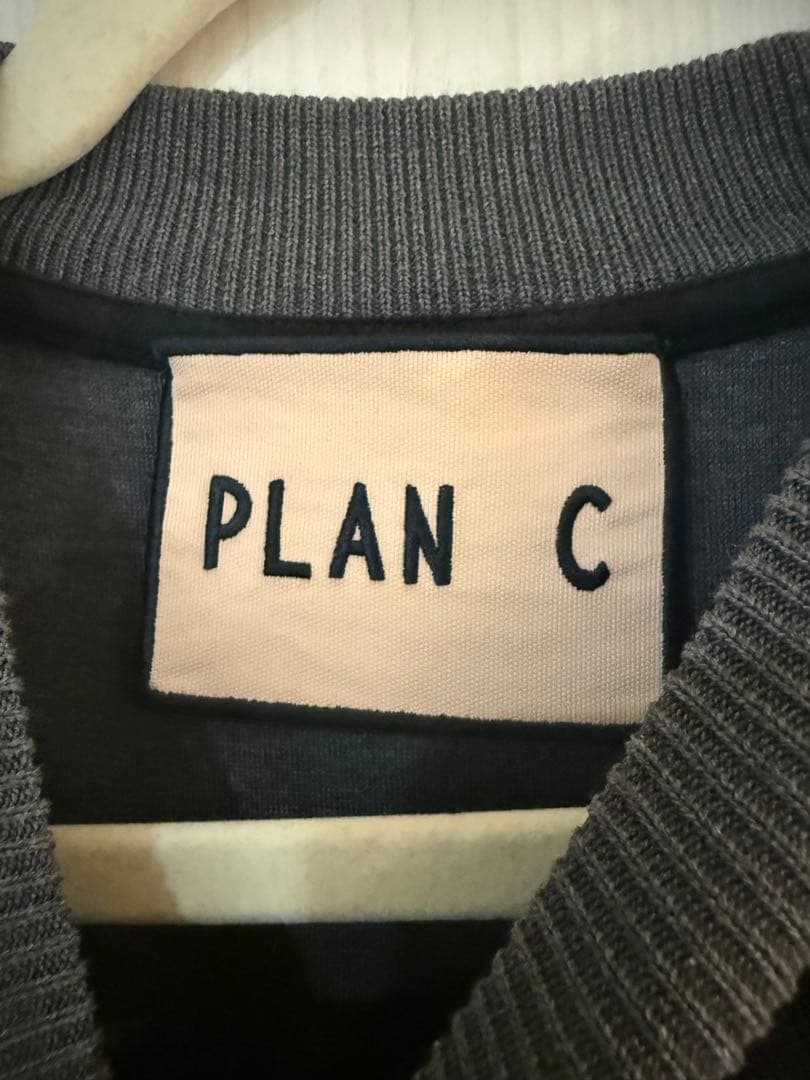 PLAN C プランシー サイドジッププルオーバー スウェット ビアンカ