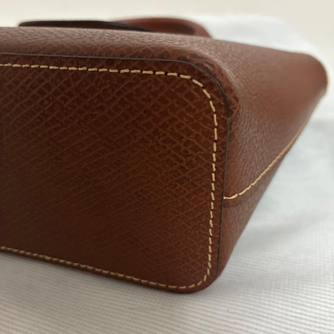 ロンシャン　エピュレ　XS ショルダーバッグ　ブラウン　ÉPURE レザー