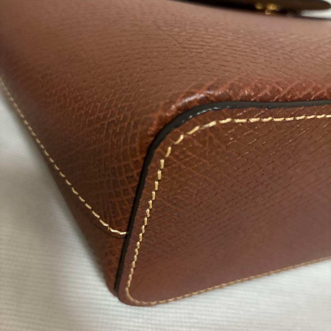 ロンシャン　エピュレ　XS ショルダーバッグ　ブラウン　ÉPURE レザー