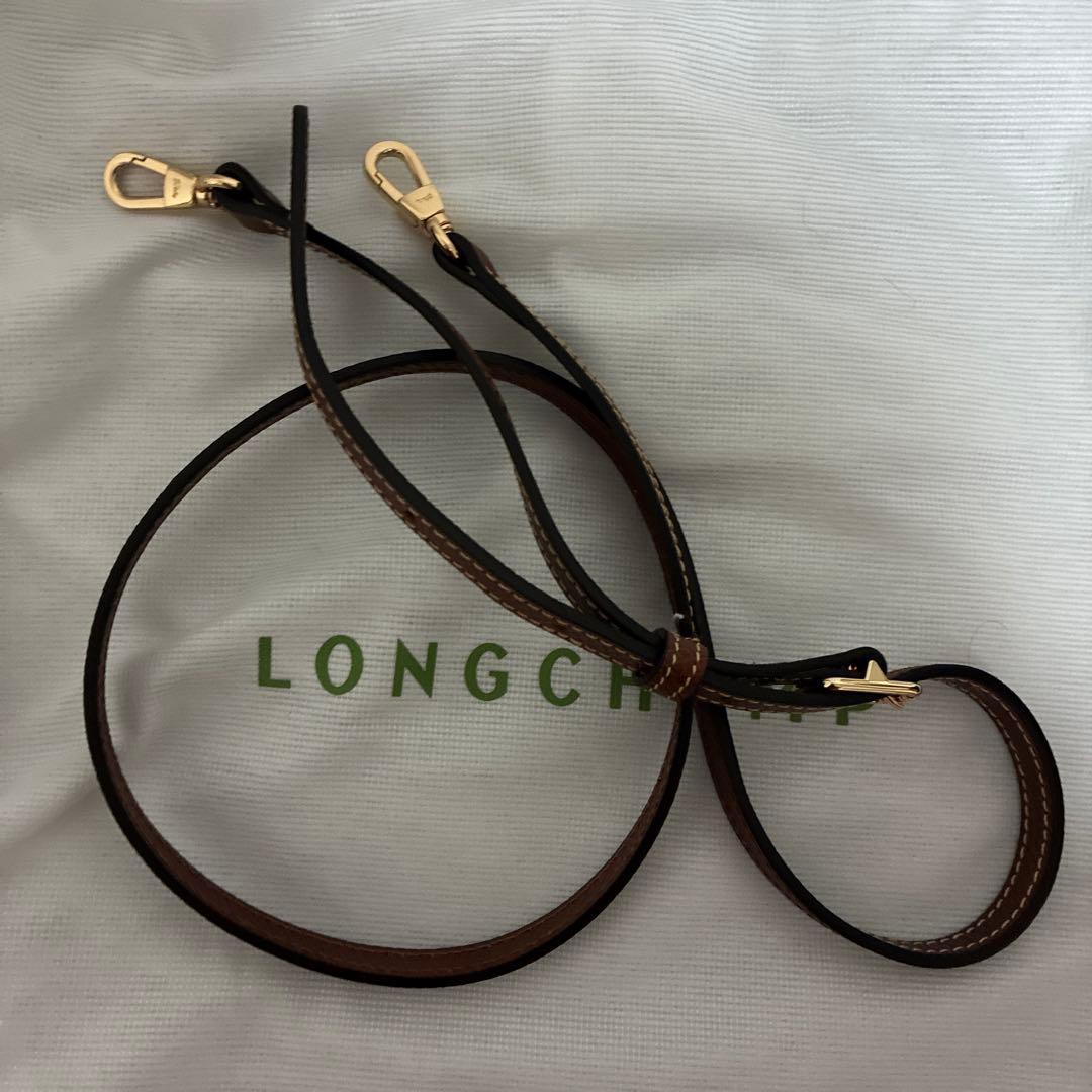 ロンシャン　エピュレ　XS ショルダーバッグ　ブラウン　ÉPURE レザー