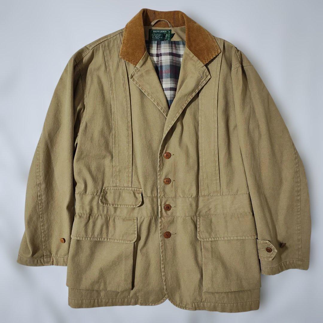 ラルフローレン カントリー フィッシングジャケット ダック地 BURBERRY
