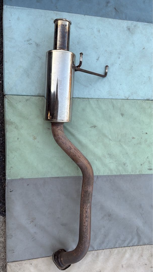 ヒ*デ様 Spoon ステンレス シングル出しマフラー　FIT RS GE8 M