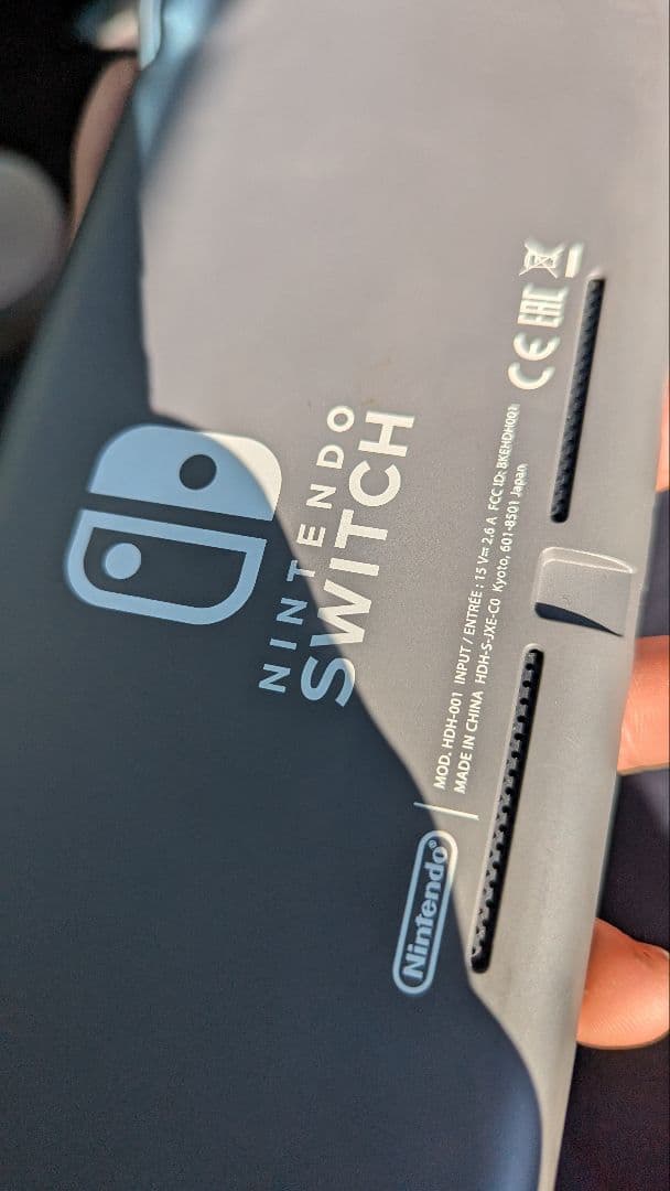 Nintendo Switch Lite グレー 本体 付属品なし