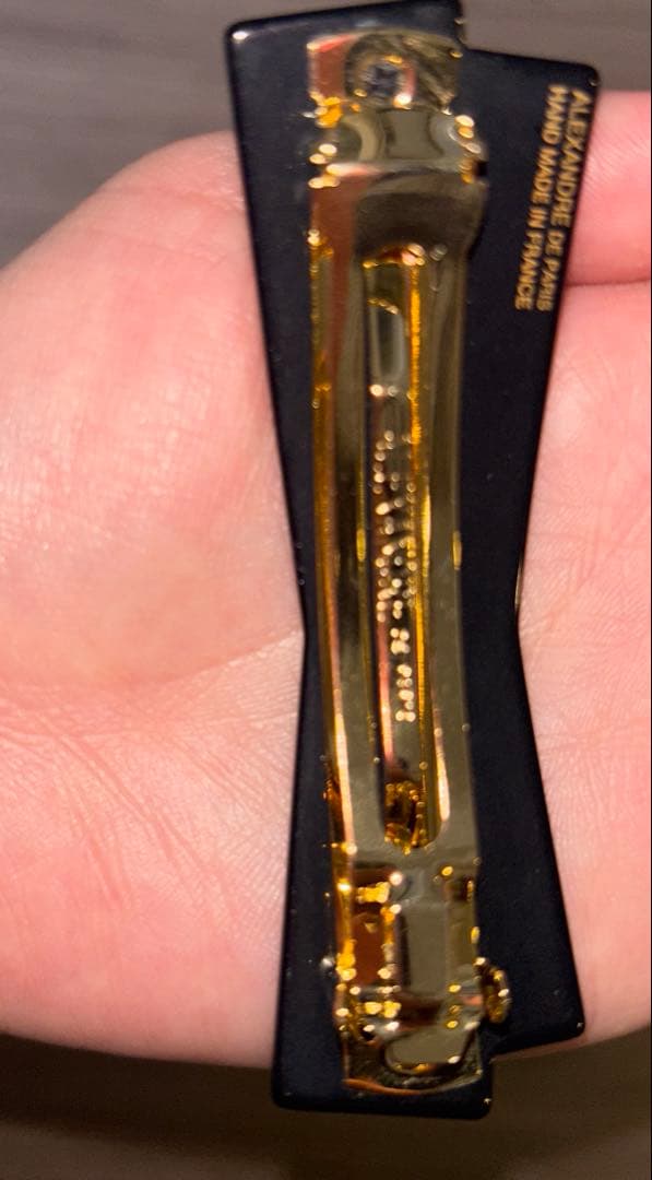 【期間限定価格】Alexandre de paris バレッタ (8 cm)